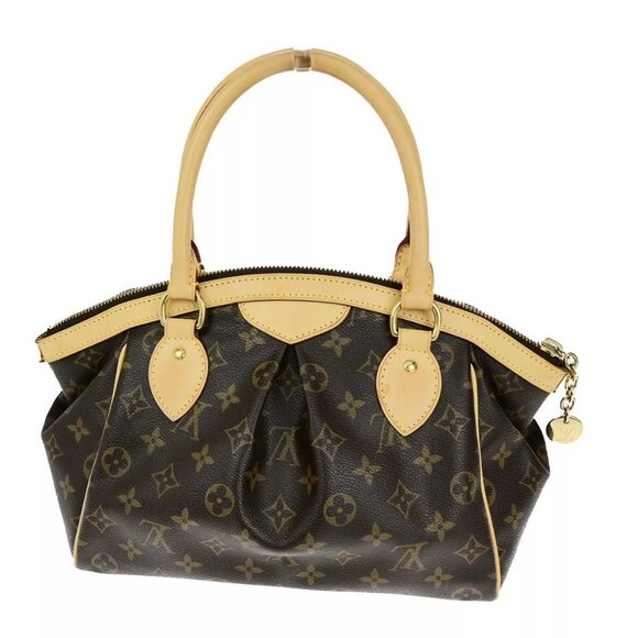LOUIS VUITTON Tivoli PM Hand Bag Monogram Leather Brown France - Picture 3 of 15